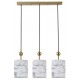 Подвесной светильник Indigo 13036/3P Brass Venato