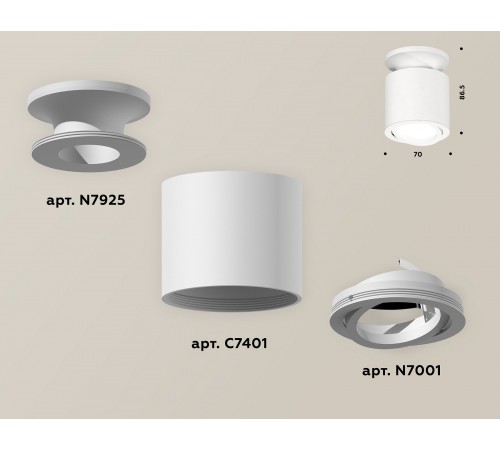 Накладной светильник Ambrella Light XS7401061 XS
