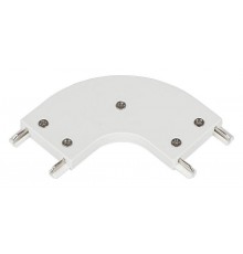 Соединитель угловой L-образный для треков накладных Aployt APL.0181.10.01 Magnetic track 48