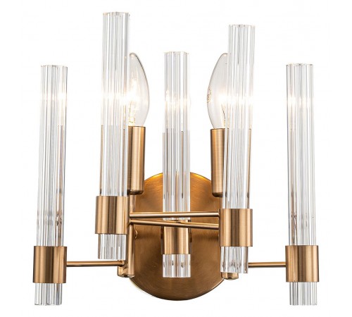 Бра Indigo 11040/2W Brass Favara