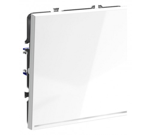 Выключатель одноклавишный с подсветкой без рамки Voltum VLS010201 S70