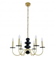 Подвесная люстра Newport 3876/С brass VANESSA