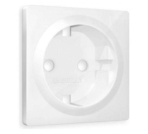Накладка для розетки с заземлением Ambrella Volt AP1060 Quant