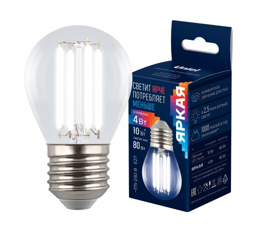 Лампа светодиодная Uniel UL-00011941 ЯРКАЯ A++