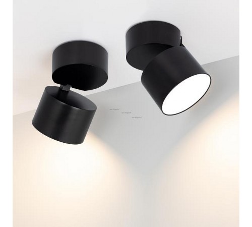 Светильник на штанге Arlight 026482 SP-RONDO-FLAP-R110-25W Warm3000 (BK, 110 deg)