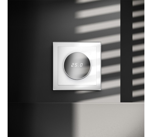 Терморегулятор электромеханический для теплого пола без рамки Voltum VLS070101 S70