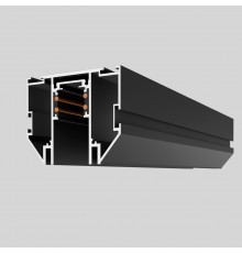 Встраиваемый магнитный трек для натяжного потолка Crystal Lux CLT 0.133 01 L3000 BL