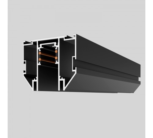 Встраиваемый магнитный трек для натяжного потолка Crystal Lux CLT 0.133 01 L3000 BL