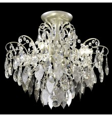 Светильник потолочный Crystal Lux ESMIRALDA PL4 SILVER