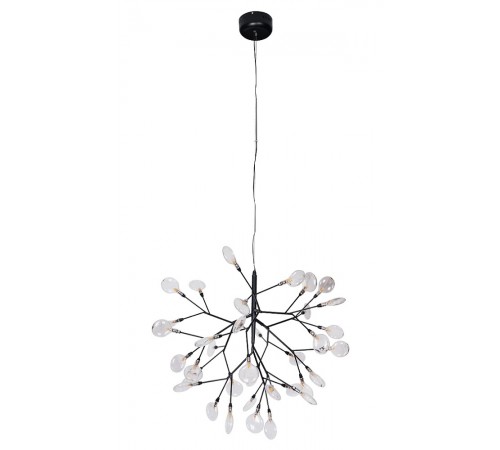 Светильник подвесной Crystal Lux EVITA SP36 BLACK/TRANSPARENT