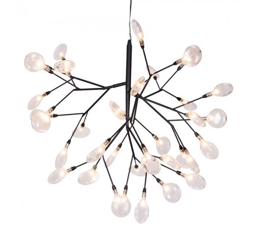 Светильник подвесной Crystal Lux EVITA SP36 BLACK/TRANSPARENT