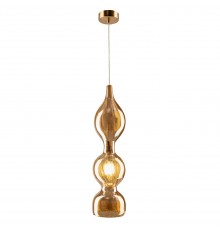 Светильник подвесной Crystal Lux IRIS SP1 B AMBER