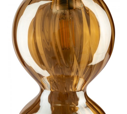 Светильник подвесной Crystal Lux IRIS SP1 B AMBER