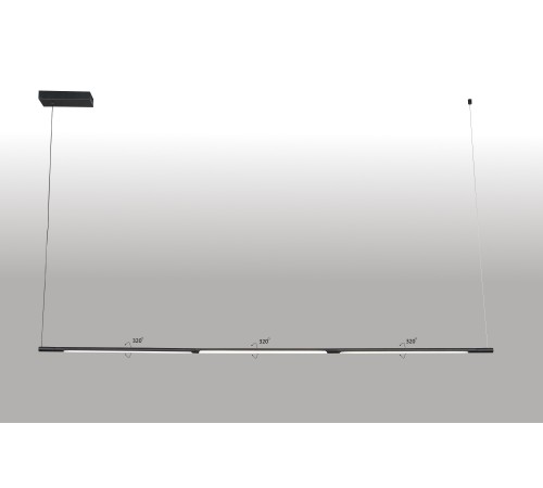 Светильник подвесной Crystal Lux LARGO SP33W L1770 BLACK