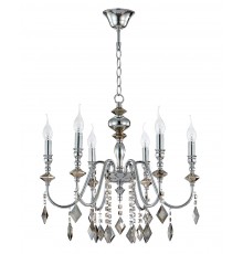 Люстра Crystal Lux MERCEDES SP6 CHROME/SMOKE