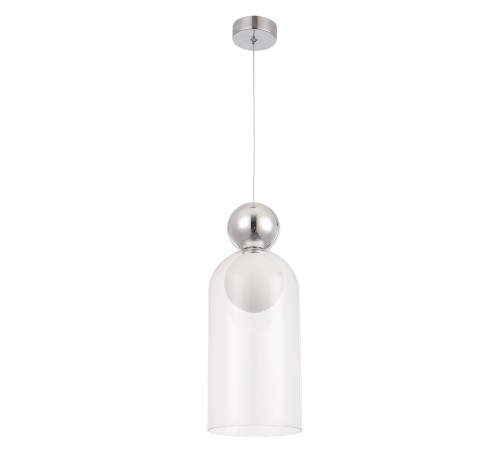 Светильник подвесной Crystal Lux MURCIA SP1.1 CHROME