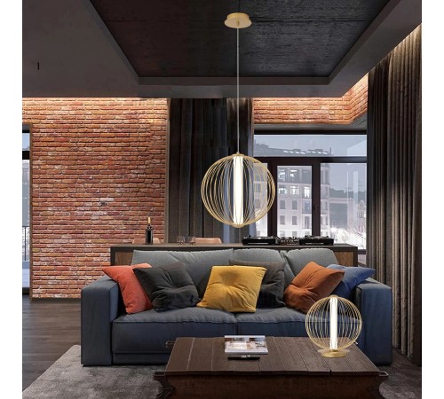 Светильник подвесной Crystal Lux SYNC SP18W LED GOLD