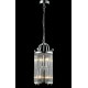Светильник подвесной Crystal Lux TADEO SP4 D200 CHROME/TRANSPARENTE