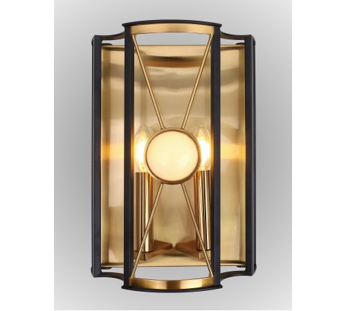Бра Crystal Lux TANDEM AP2 GOLD