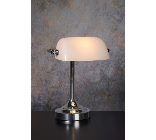 Настольная лампа офисная Lucide 17504/01/11 Banker