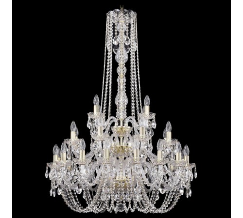 Подвесная люстра Bohemia Ivele Crystal 1402/16+8+4/300/h-123/3d/G 1402