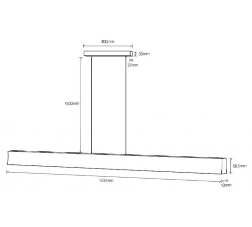 Подвесной светильник Mantra 7540 Hanok