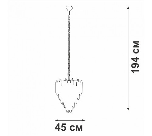 Подвесная люстра Vitaluce V58560-8/10 V58560