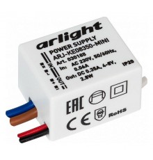 Блок питания с проводом Arlight 030188 ARJ