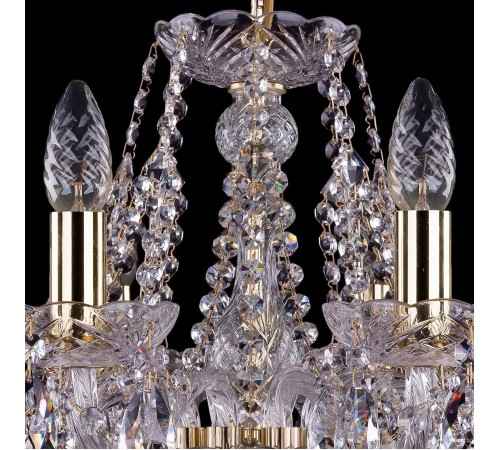 Подвесная люстра Bohemia Ivele Crystal 1413/8/200/G 1413