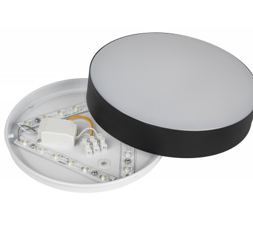 Накладной светильник Эра Relict 22 SPB-6-20 4К BK Relict