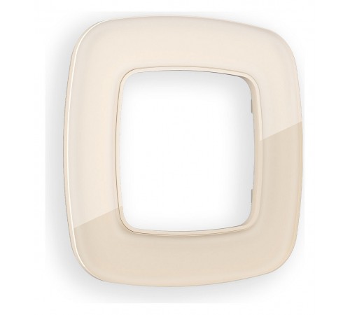 Рамка на 1 пост Ambrella Volt OF320301 Radian Стекло органическое