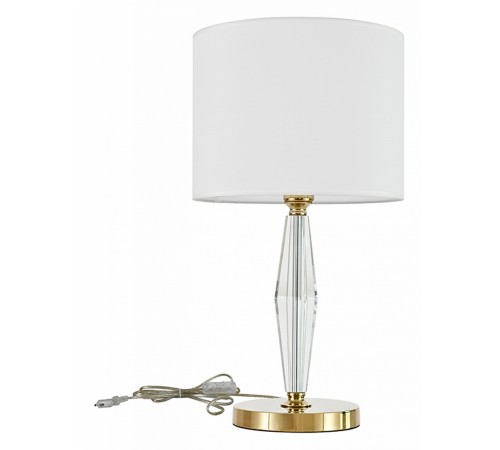 Настольная лампа декоративная Newport 11601/T gold без абажура 11600