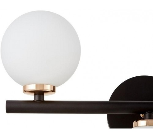 Бра LUMINA DECO LDW 6033-3 BK+F.GD Marsiada