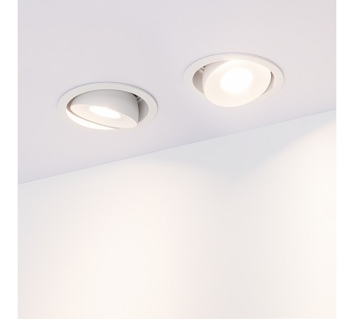 Встраиваемый светильник Arlight 028146 CL-SIMPLE-R78-9W Day4000 (WH, 45 deg)