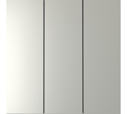 Выключатель трехклавишный без рамки Voltum VLS030105 S70