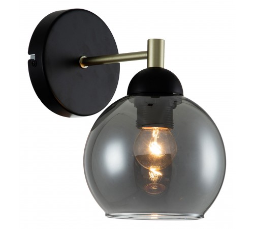 Бра Indigo 11029/1W Black Grappoli