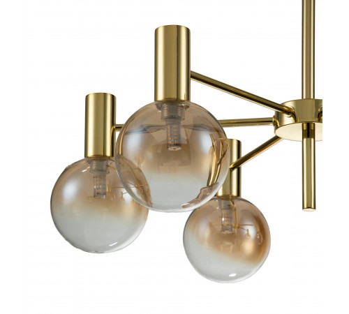 Люстра на штанге Indigo 13015/6R Gold Collana