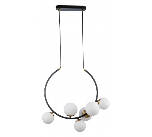 Подвесной светильник Indigo 11002/6P Black Nuvole