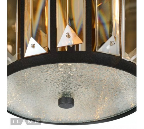 Подвесной светильник iLamp 10390-1P BK Royal