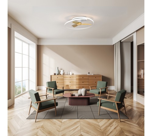 Светильник с вентилятором Mantra (люстры-вентиляторы) 8235 Ocean