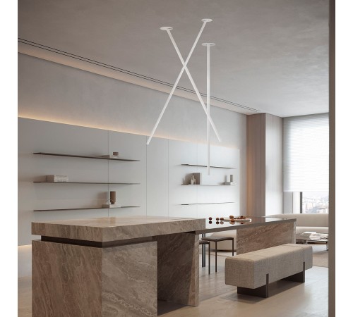 Встраиваемый светильник на штанге Loft it 10359/500 White Cane