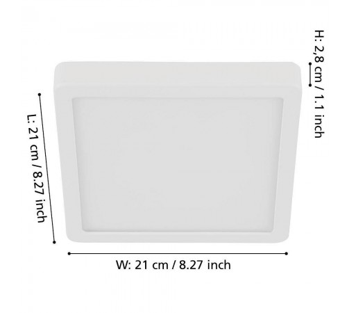 Накладной светильник Eglo 900591 Fueva 5