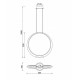 Подвесной светильник Mantra 6170 Ring