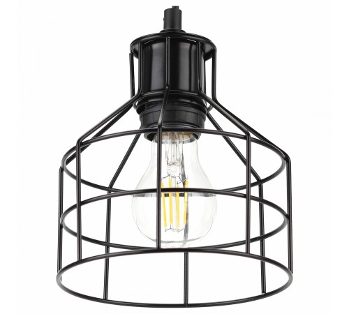 Подвесной светильник Эра PL9 BK PL9