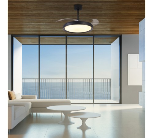 Светильник с вентилятором Mantra 8831 Mistral