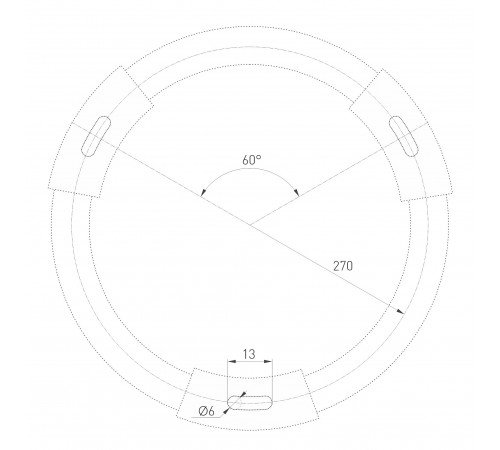 Накладной светильник Arlight 034823 RONDO