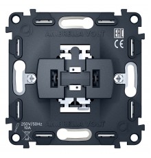 Механизм выключателя проходного одноклавишного Ambrella Volt VM105 Quant