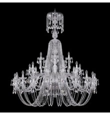 Подвесная люстра Bohemia Ivele Crystal 1402/20+10+5/530/XL-165/Ni 1402