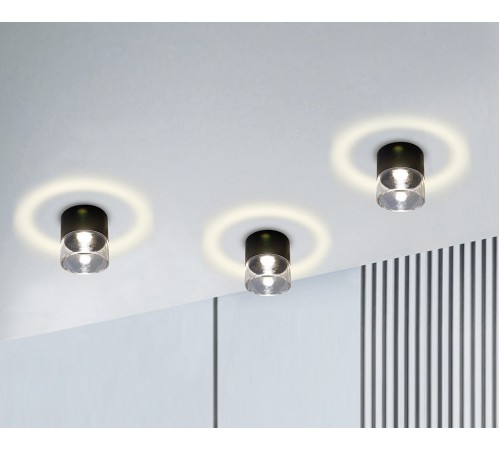 Накладной светильник Italline IT014-0201 black IT014-0201