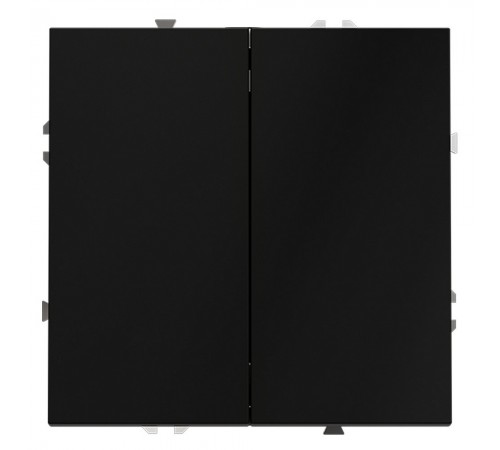 Выключатель двухклавишный без рамки Voltum VLS020608 S70